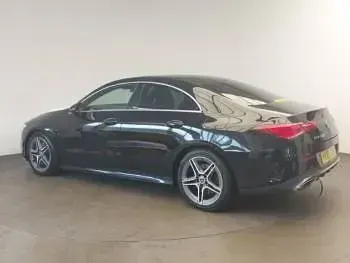 Used Mercedes CLA220 AMG line 190 HP (139 kW) 2019 Black Coupe