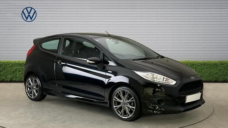 Used Ford Fiesta ST-Line 140 HP (102 kW) 2017 Black Hatchback