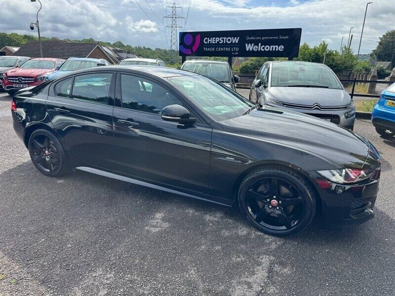 Black Used 2018 Jaguar XE R-Sport Sedan | £11,856 (Fair price) - Image 1/4