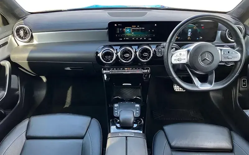 Used Mercedes CLA250 AMG line 224 HP (164 kW) 2021 Black Coupe