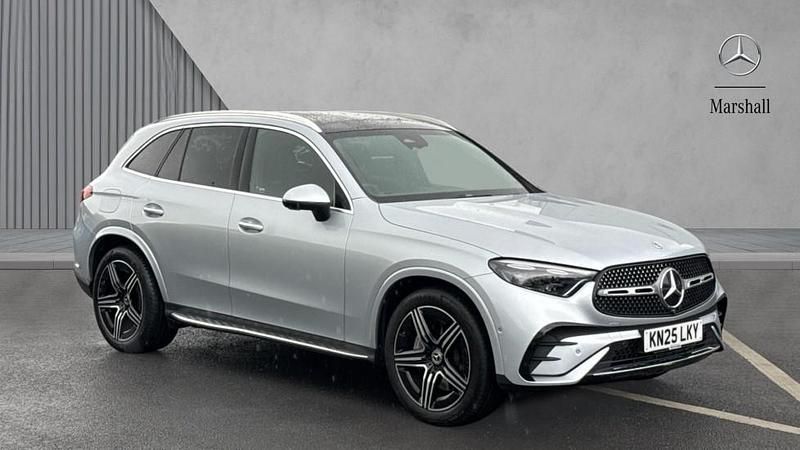 Silver Used 2025 Mercedes GLC300 AMG Line Premium | £45,480 (A bit pricey) - Image 1/4