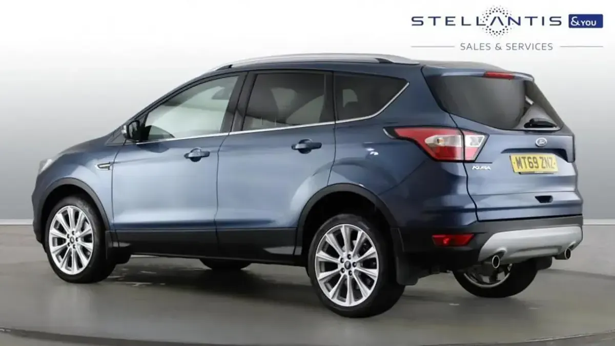 Used Ford Kuga Titanium X 118 HP (86 kW) 2019 Blue SUV