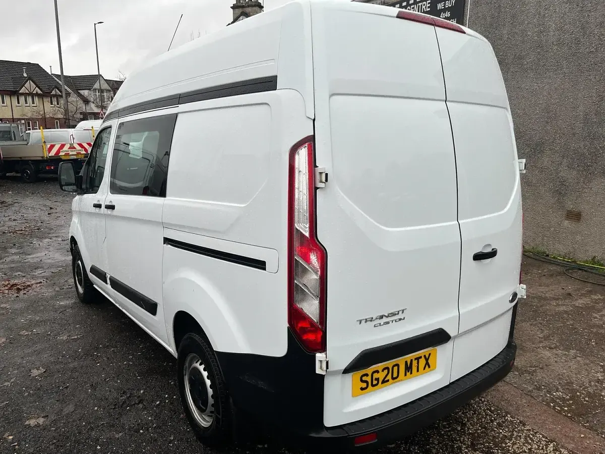 Used Ford Transit Custom S 105 HP (77 kW) 2020 White Van