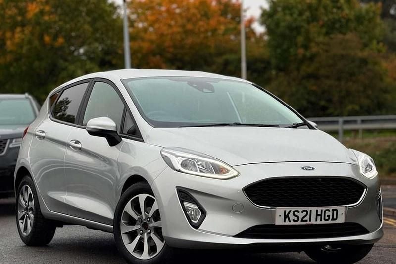Used Ford Fiesta Trend 95 HP (69 kW) 2021 Silver Hatchback