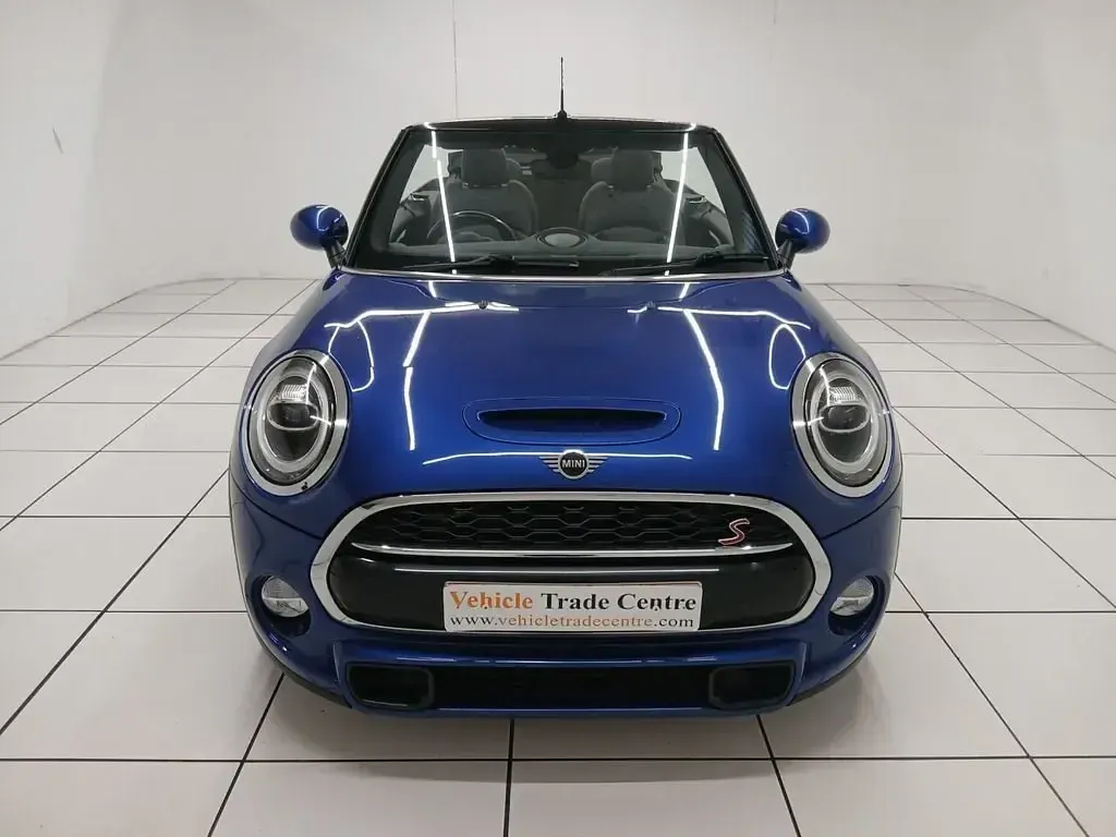 Begagnad Mini Cooper S Cabriolet 192 HK (141 kW) 2018 Blå Cab