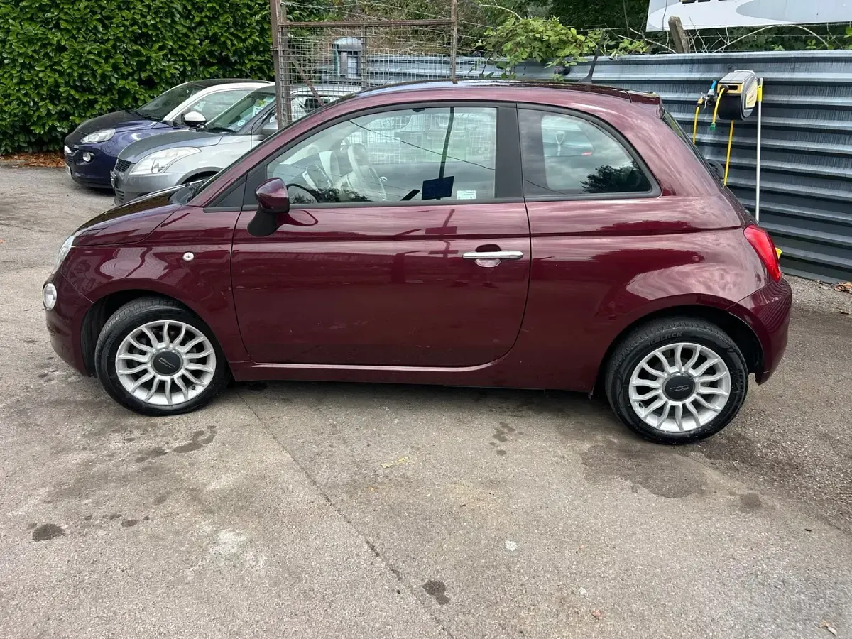 Used Fiat 500 Pop Star 69 HP (50 kW) 2018 Red Hatchback