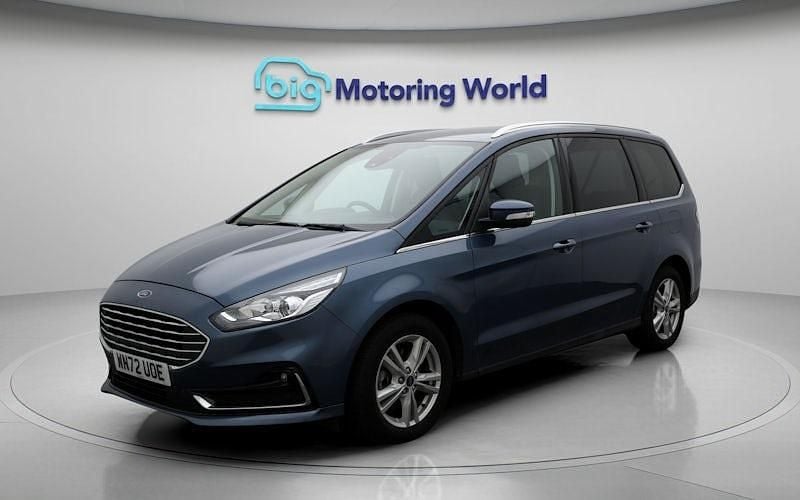 Used Ford Galaxy Titanium 150 HP (110 kW) 2021 Blue MPV