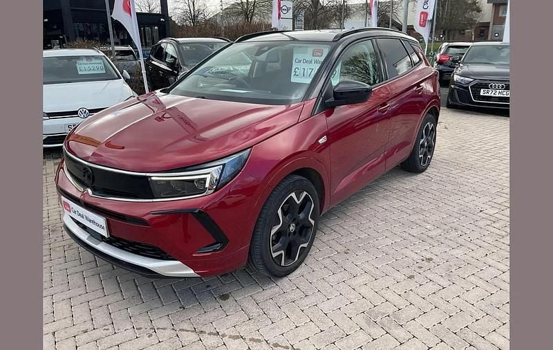 Used Vauxhall Grandland X Ultimate 128 HP (94 kW) 2023 Red SUV