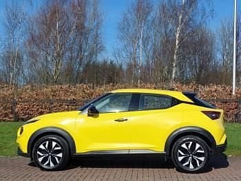 Used Nissan Juke Acenta Premium 114 HP (83 kW) 2025 Yellow SUV