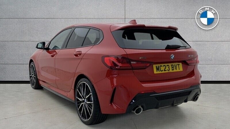 Used BMW M135 Shadowline 306 HP (225 kW) 2023 Red Hatchback