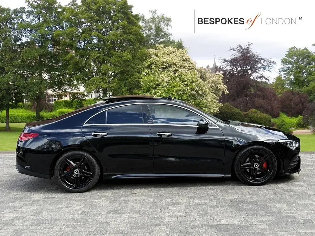 Used Mercedes CLA180 AMG line 2020 Black Coupe