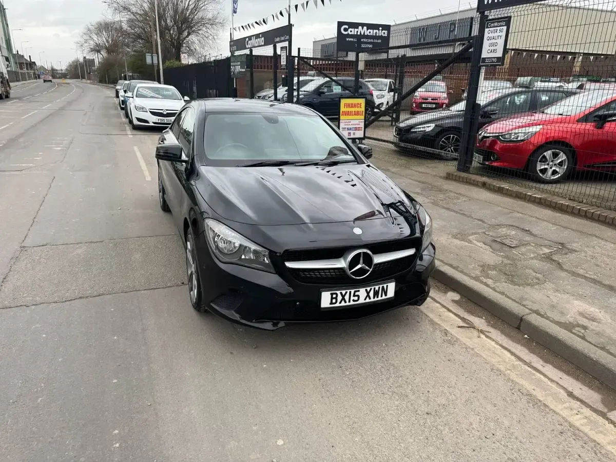 Used Mercedes CLA220 177 HP (130 kW) 2015 Black Sedan