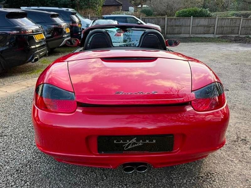 Used Porsche Boxster 2004 Red Cabriolet