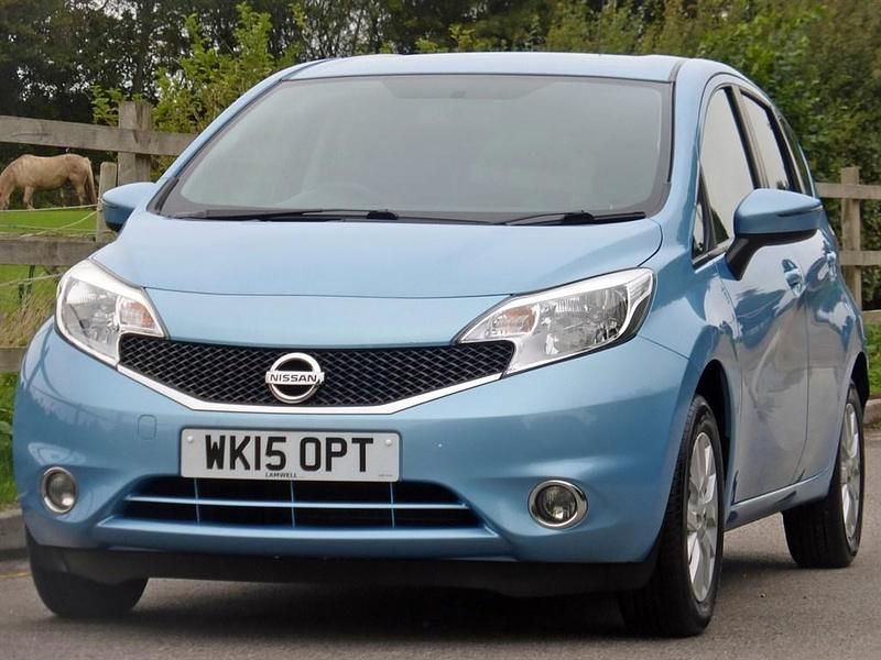 Used Nissan Note Acenta 80 HP (58 kW) 2015 Blue MPV