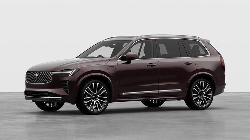 New Volvo XC90 Ultra 2026 Mulberry red SUV
