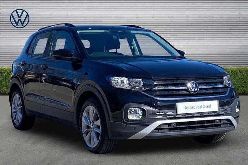 Used VW T-Cross SE 95 HP (69 kW) 2021 Black SUV