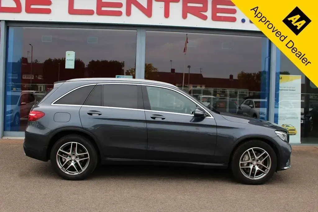 Used Mercedes GLC220 AMG line 170 HP (125 kW) 2016 Grey SUV