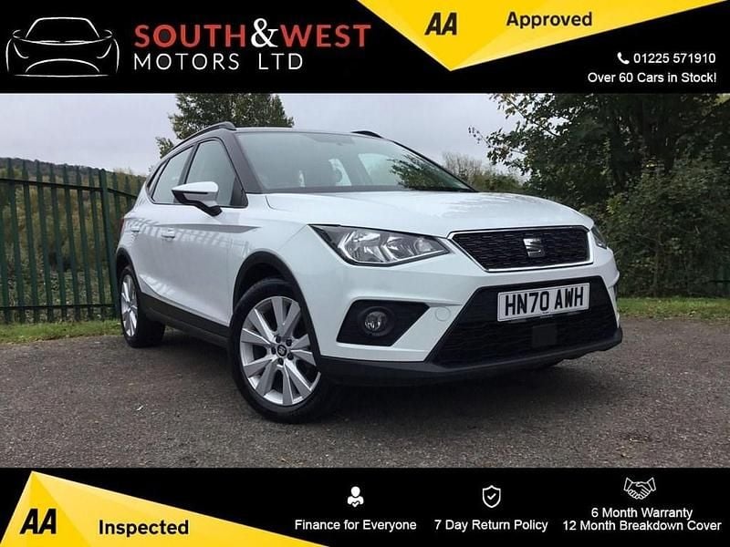 White Used 2021 Seat Arona SE Technology SUV | £6,455 - Image 1/4
