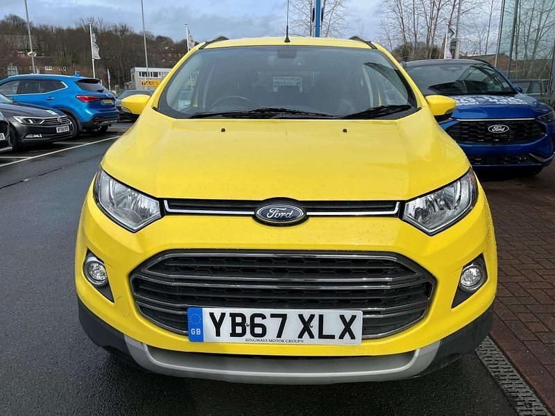 Used Ford Ecosport Titanium 2017 Yellow SUV