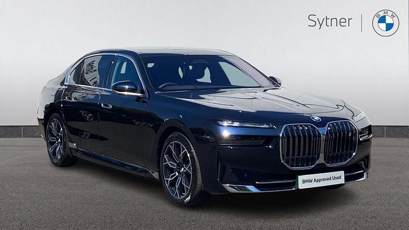 Black Used 2025 BMW i7 Comfort Edition Sedan | £85,000 - Image 1/4