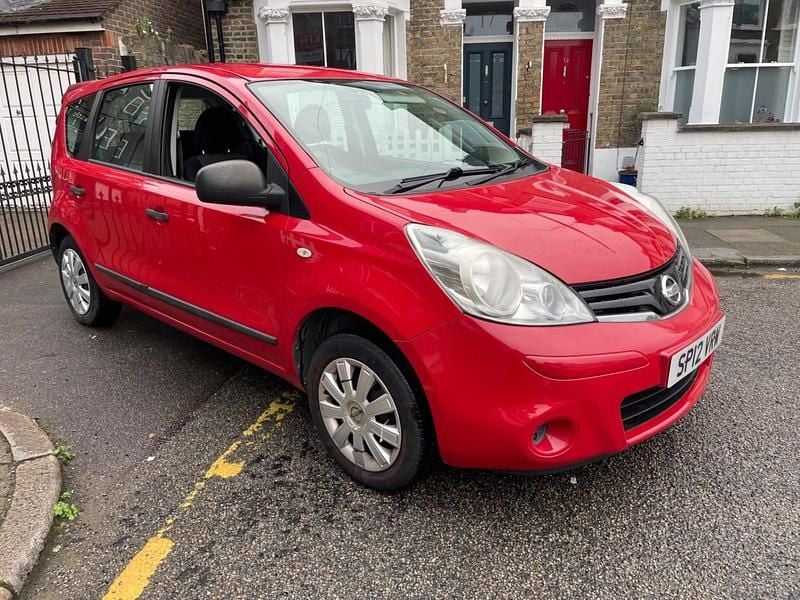 Red Used 2012 Nissan Note Visia MPV | £1,295 (Good price) - Image 1/4