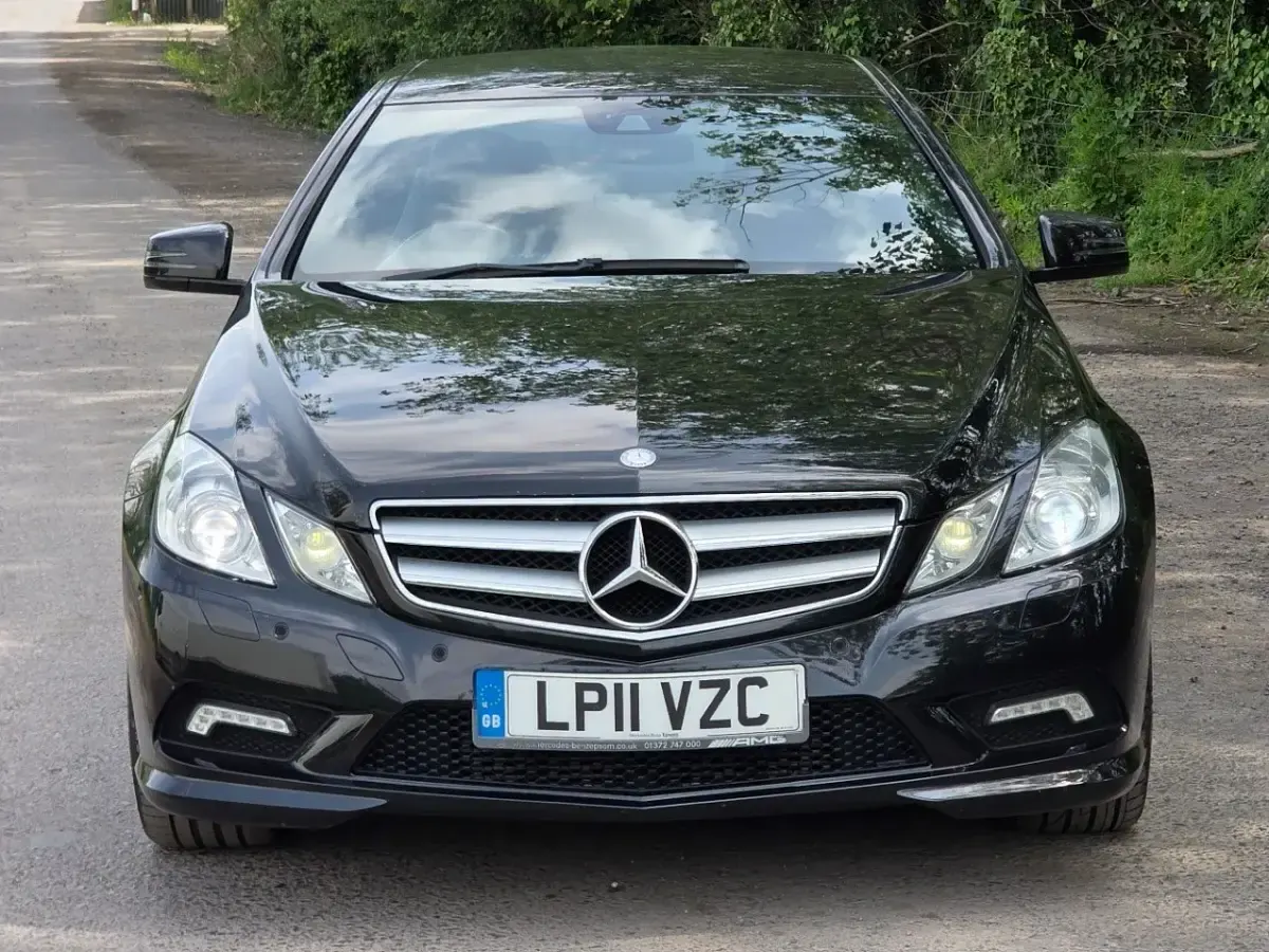 Used Mercedes E220 2011 Black Coupe