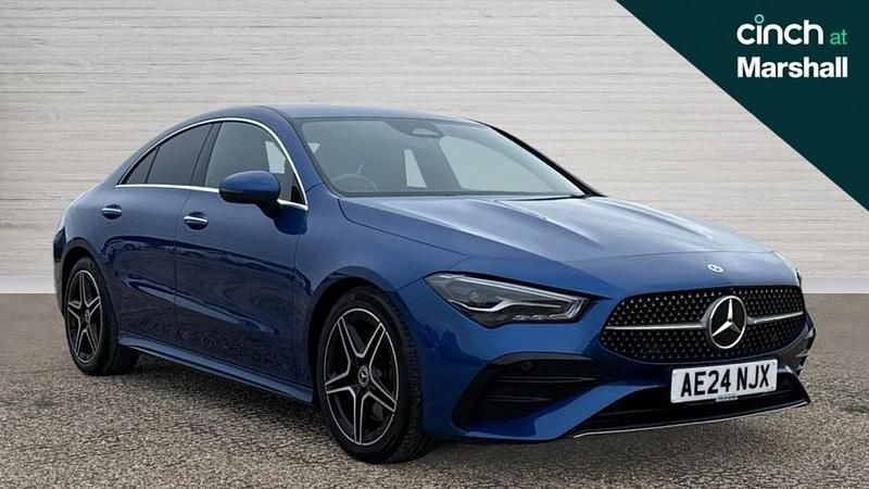 Blue Used 2024 Mercedes CLA200 Executive Sedan | £24,899 (Fair price) - Image 1/4
