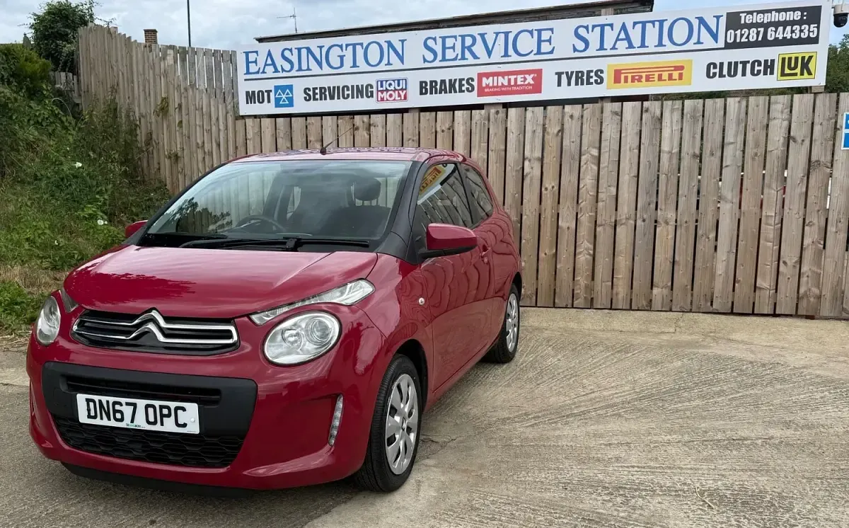 Used Citroën C1 Feel 2017 Red Hatchback