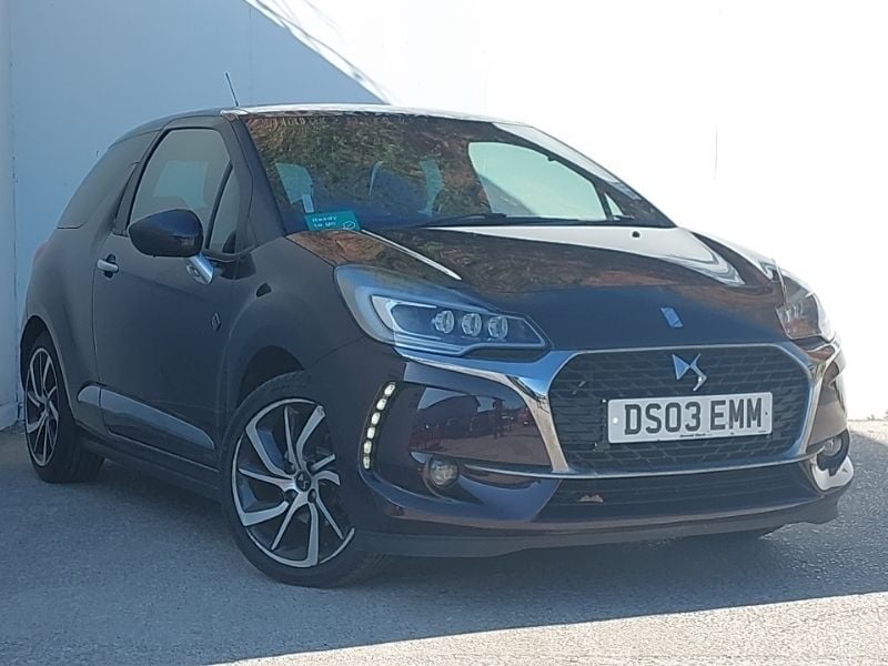 Mauve/purple Used 2019 DS Automobiles DS3 Hatchback | £8,998 (Fair price) - Image 1/4