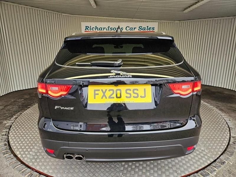 Used Jaguar F-Pace Prestige 163 HP (119 kW) 2020 Black SUV