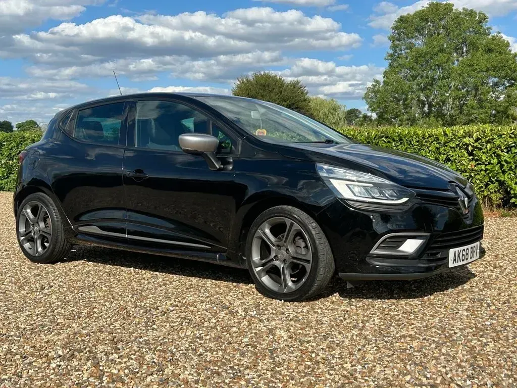 Used Renault Clio GT-Line 90 HP (66 kW) 2018 Black Hatchback