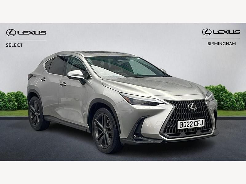 Silver Used 2022 Lexus NX450h+ SUV | £35,066 (Fair price) - Image 1/3