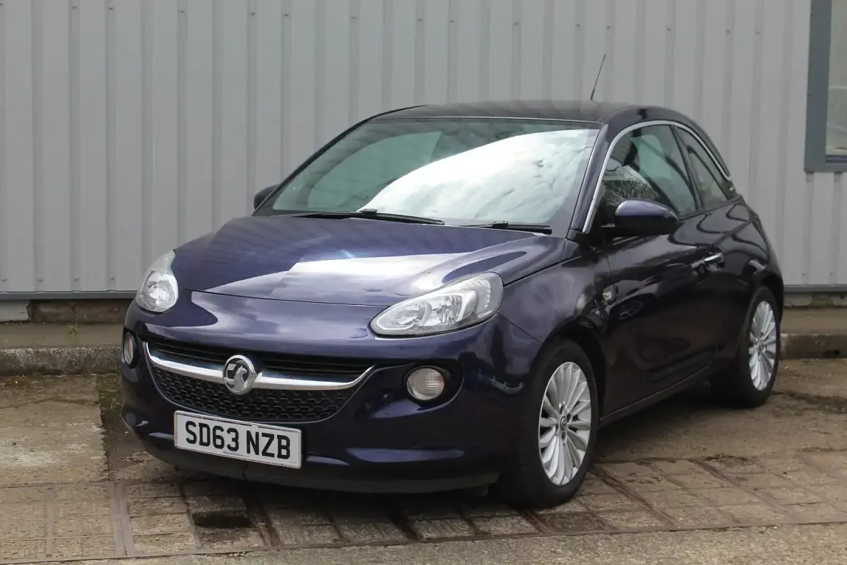 Used Vauxhall Adam Glam 2013 Blue Hatchback