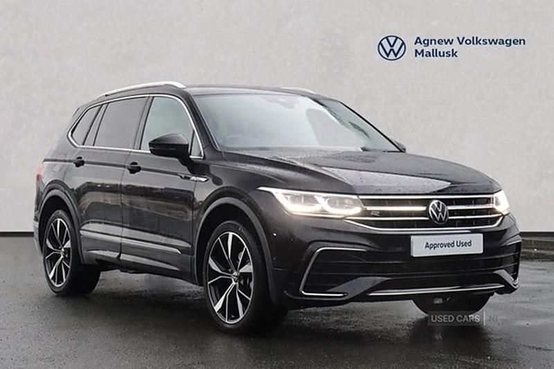 Used VW Tiguan Allspace R-line 150 HP (110 kW) 2025 Black SUV