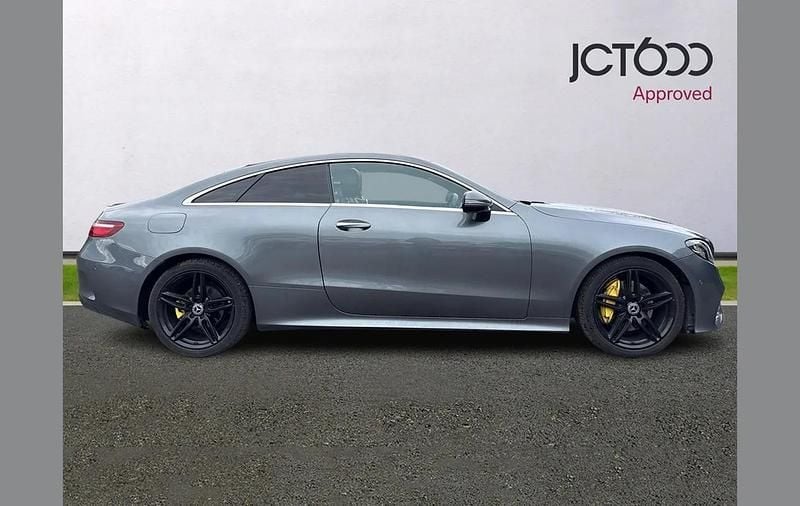 Used Mercedes E220 AMG Line Premium 191 HP (140 kW) 2018 Grey Coupe