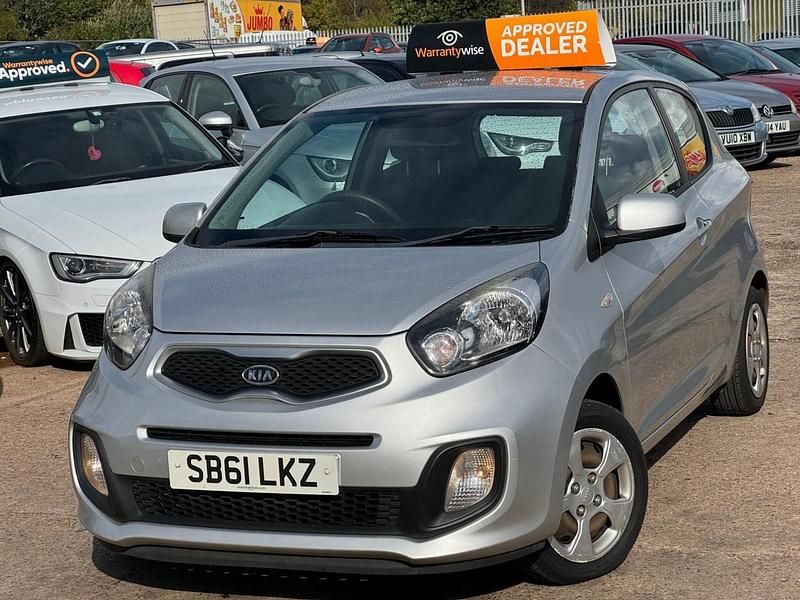 Used Kia Picanto 68 HP (50 kW) 2012 Silver Hatchback