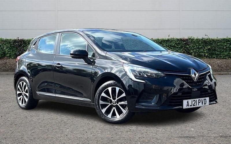 Used Renault Clio V Iconic 90 HP (66 kW) 2021 Black Hatchback