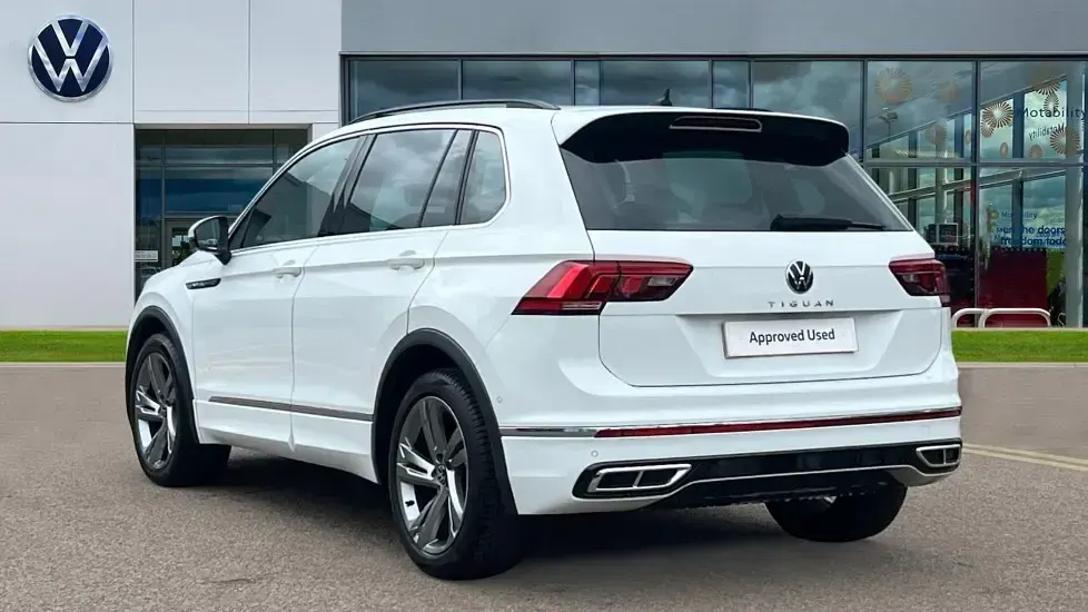 Used VW Tiguan R-line Edition 150 HP (110 kW) 2023 White SUV