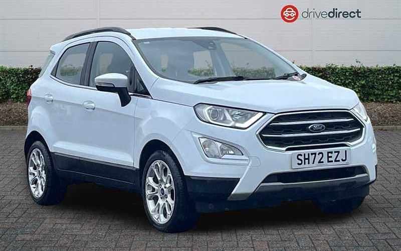 Used Ford Ecosport Titanium 125 HP (91 kW) 2022 White SUV