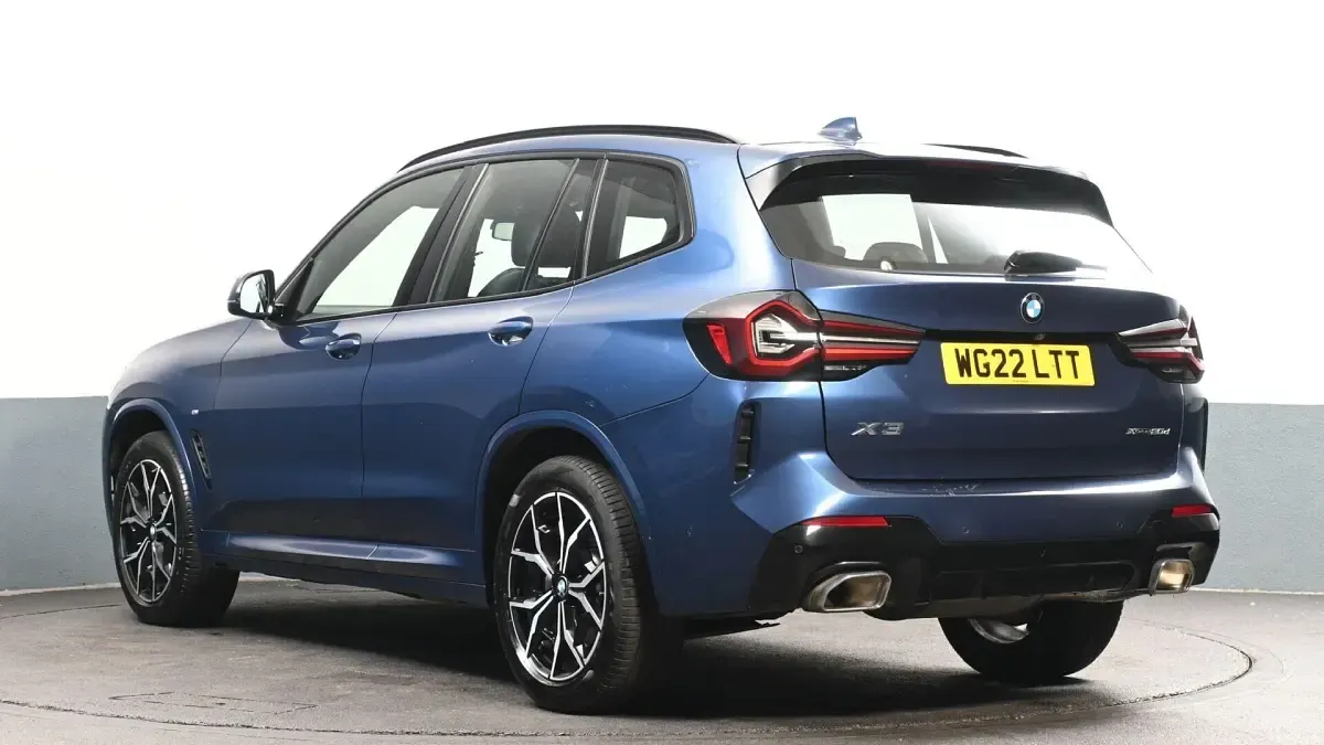 Used BMW X3 M Sport 187 HP (137 kW) 2022 Blue SUV
