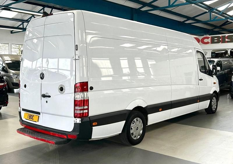 Begagnad Mercedes Sprinter 2016 Vit Van