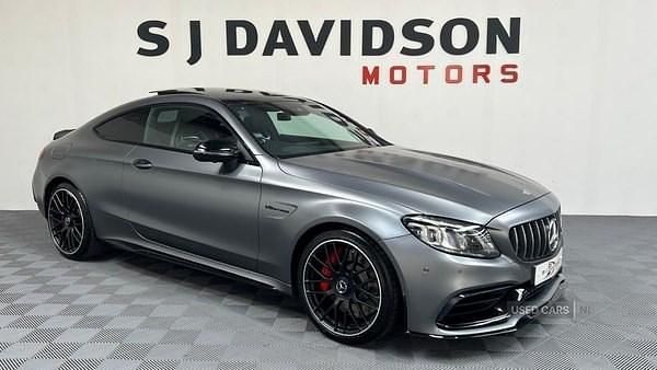 Grey Used 2020 Mercedes C63S AMG Premium Plus Coupe | £49,995 (Expensive) - Image 1/4