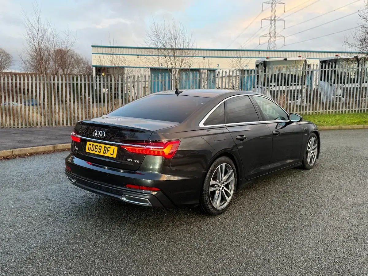 Used Audi A6 S-Line 204 HP (150 kW) 2020 Grey Sedan