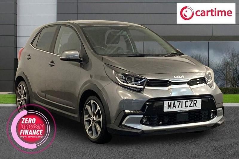 Grey Used 2021 Kia Picanto X-Line Hatchback | £9,899 (A bit pricey) - Image 1/4