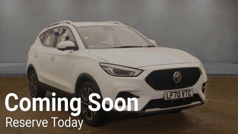 White Used 2021 MG ZS Exclusive Sedan | £13,990 (Good price) - Image 1/3