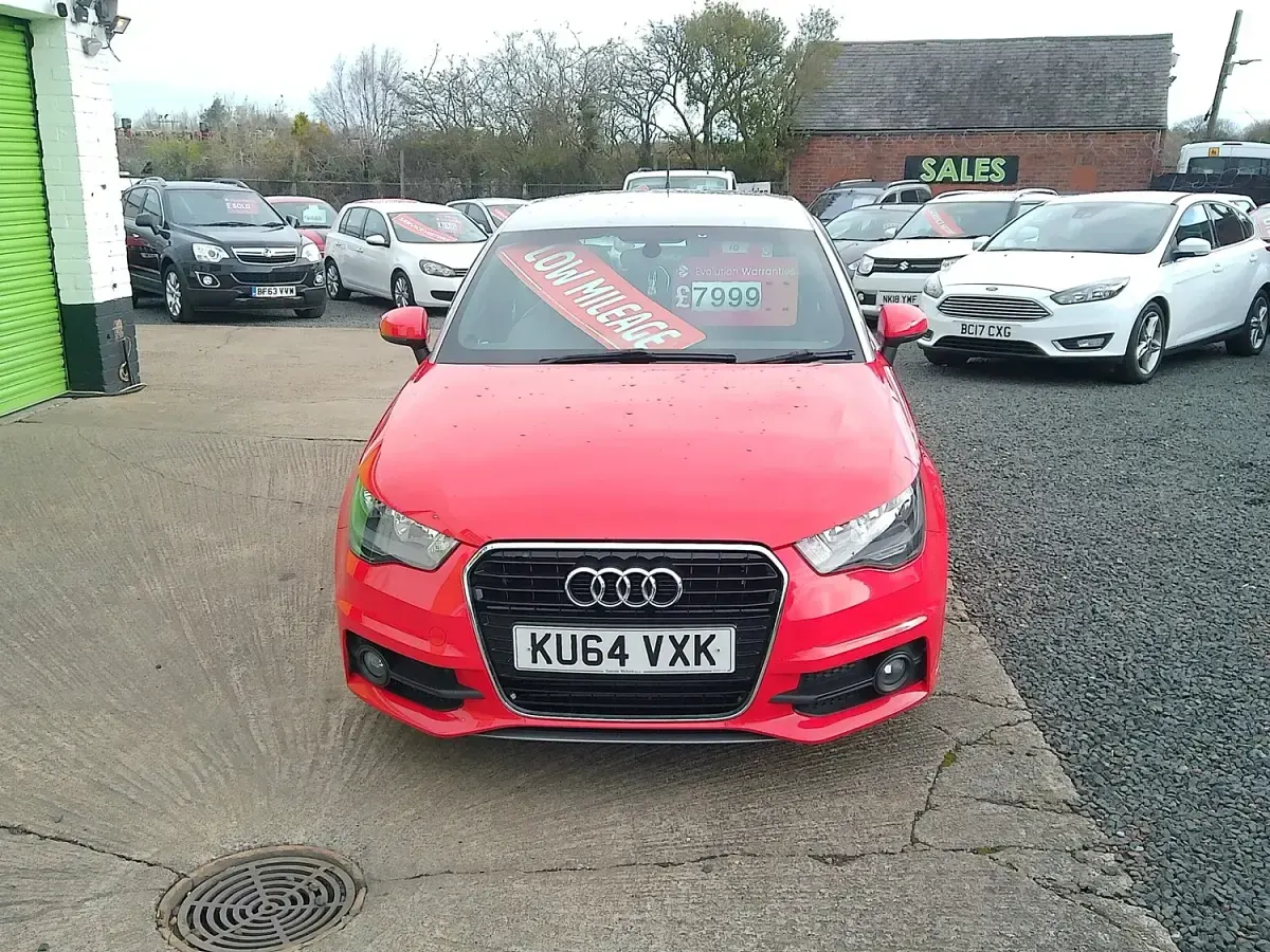 Used Audi A1 S-Line 2014 Red Hatchback