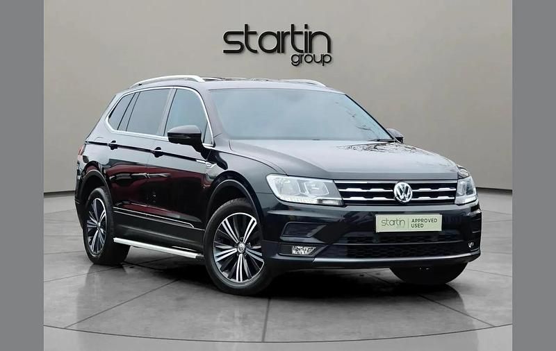 Black Used 2018 VW Tiguan Allspace SE SUV | £16,950 (Fair price) - Image 1/4