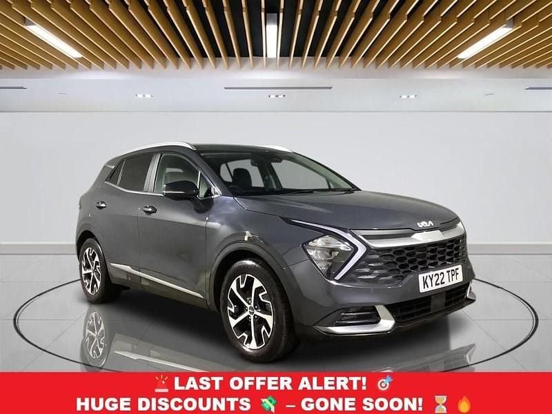 Grey Used 2022 Kia Sportage Launch Edition SUV | £19,099 (Good price) - Image 1/4