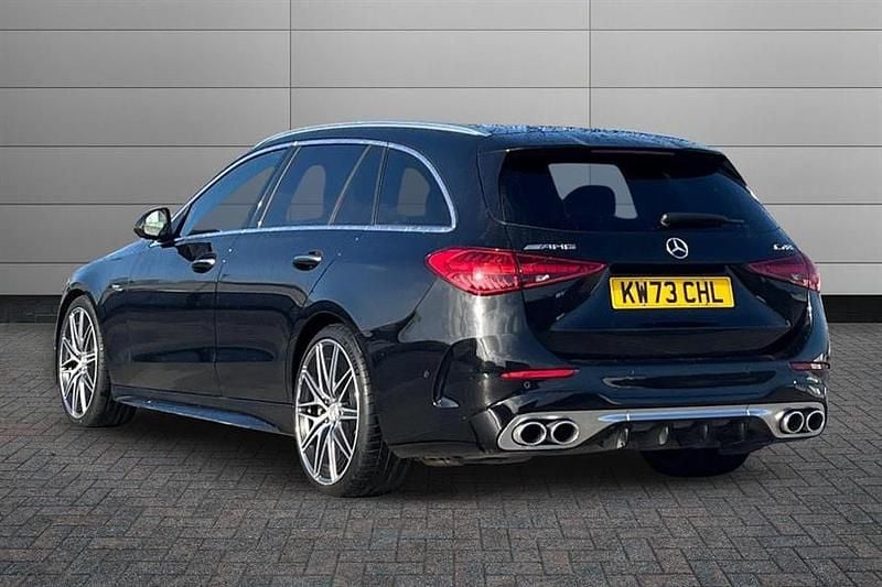 Used Mercedes C43 AMG Premium Plus 408 HP (300 kW) 2023 Obsidian black Estate
