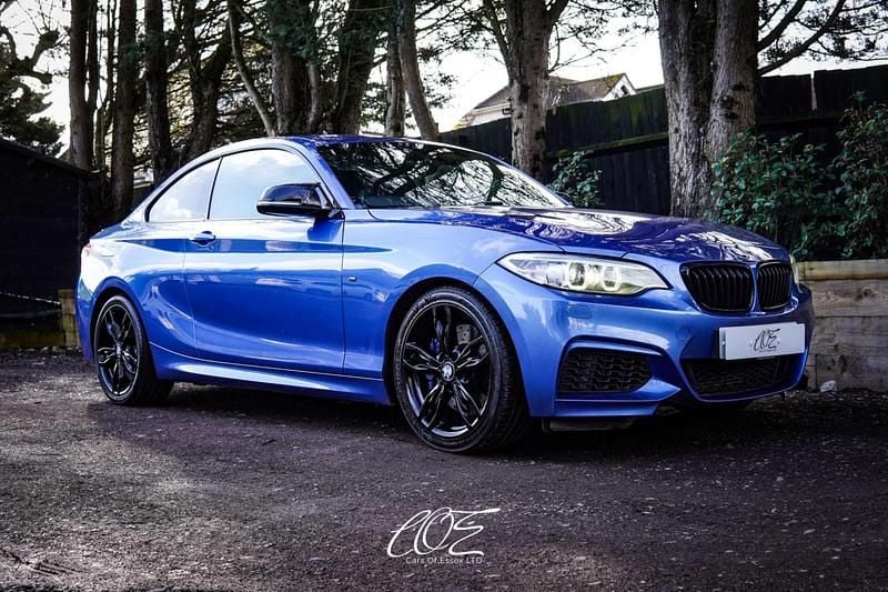Used BMW M235 326 HP (239 kW) 2014 Blue Coupe